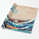 Search for japanese wave wrapping paper Hokusai