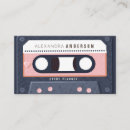 Search for cassette business cards Retro