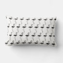Search for black and white flamingo cushions Tropical