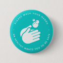 Search for hand washing badges Virus