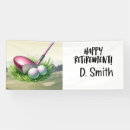 Search for golf banners Retirement