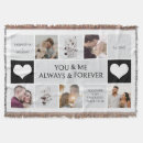 Search for valentines day blankets Always and forever