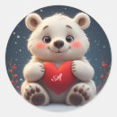 Search for love snow stickers Red