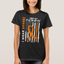 Search for leukemia tshirts Orange