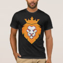 Search for lion with crown tshirts Wildlife