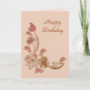Search for autumn flowers birthday cards Leaves