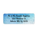 Search for splatter return address labels Blue