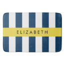 Search for navy and white stripes bath mats Geometric pattern