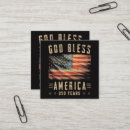 Search for blessing business cards Patriotic