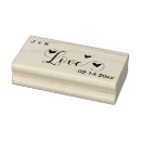 Search for save the date rubber stamps Initials