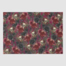 Search for black rose tissue paper Skull