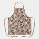Search for vintage skull aprons Halloween