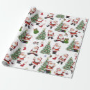 Search for mid century christmas wrapping paper 1950's