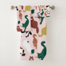 Search for cat bath towels Pattern