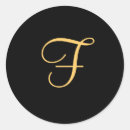 Search for letter f monogram stickers Elegant