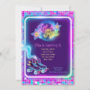 Search for glow skate party invitations Disco
