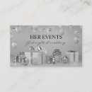 Search for balloon decoration business cards Festive