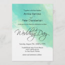 Search for ocean blue wedding invitations Aqua