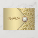 Search for 50th rsvp cards Gold
