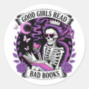 Search for girls reading stickers Funny