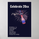 Search for new year menus Fireworks