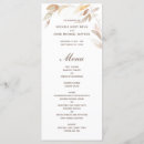 Search for watercolor wedding menus Autumn