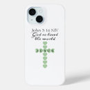 Search for i love jesus iphone cases White