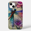 Search for blue dragonfly iphone cases Watercolor