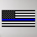 Search for police flag posters Thin
