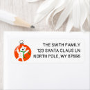 Search for funny christmas return address labels Whimsical