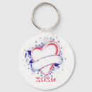 Search for ribbon heart key rings Hearts