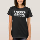 Search for argument womens tshirts Argue