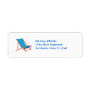 Search for beach umbrella return address labels Summer