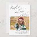 Search for modern script bridal shower invitations Trendy