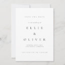 Search for ii invitations Minimalist