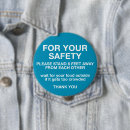 Search for safety badges Social distancing