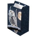 Search for christmas owl gift bags Blue