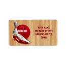 Search for bowling return address labels Ball