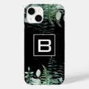 Search for fern iphone cases Black