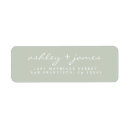 Search for pastel return address labels Modern