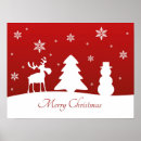 Search for christmas deer art Red