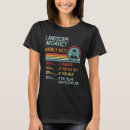 Search for landscape architect tshirts Retro