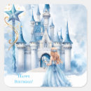 Search for fairy princess party stickers Girl birthday