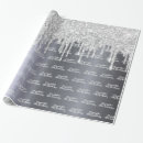 Search for silver foil wrapping paper Glitter