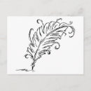 Search for pen writing postcards Quill