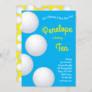 Search for mini golf birthday invitations Cute