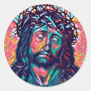 Search for jesus crown of thorns stickers Religious