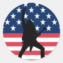 Search for american guitar stickers Flag
