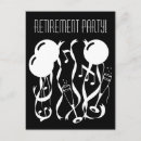 Search for black and white retirement invitations Celebration