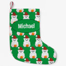 Search for cute polar bear christmas stockings Animal
